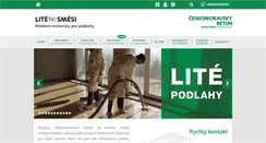 Desktop Screenshot of lite-smesi.cz